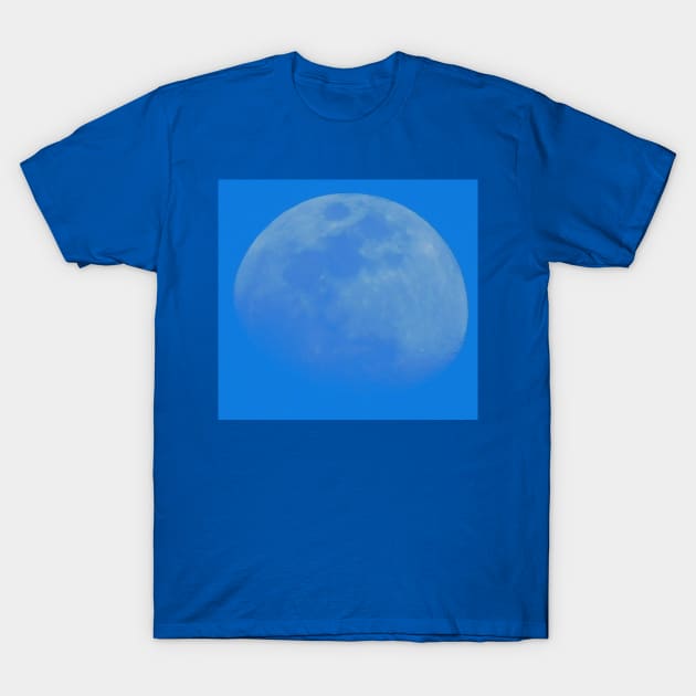 Daytime moon T-Shirt by FriendlyComputerHelp